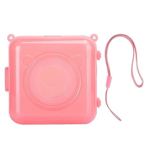 Coque De Protection Pc Pour Peripage / Bluetooth Phone Pocket Thermal Sticky Note Barcode Printerpink