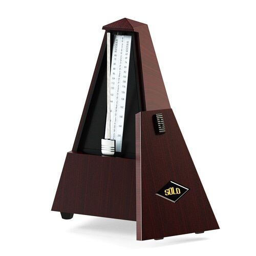 Tour Type Guitare Métronome Cloche Anneau Rythme Mécanique Pendule Pour Basse Piano Violon Accessoires, Rouge