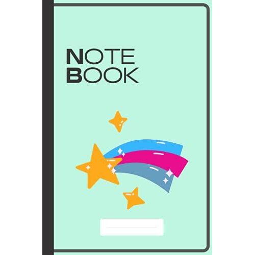Cute Mint Green Notebook For Girls: 6x9 Inches 160 Pages
