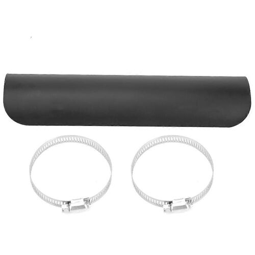 Plaque De Bouclier Thermique De Tuyau D'échappement Pour Moto Universelle 2.0-2.76in