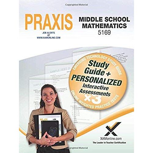 Praxis Middle School Mathematics 5169 Book And Online