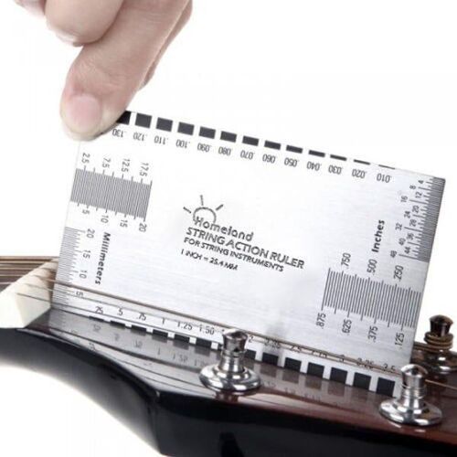Jauge D'action De Cordes De Guitare Règle De Mesure Outil De Luthier De Basse