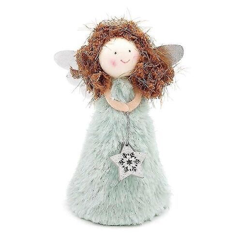 Arbre de Noël Topper Peluche Fée Ange Treetop Statue Ornement Décor
