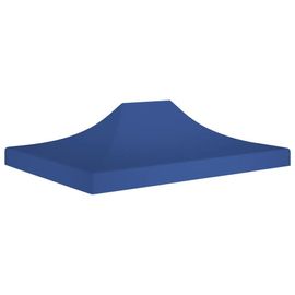 Prolenta Premium - Toit De Tente De Réception 4,5x3 M Bleu 270 G/M²