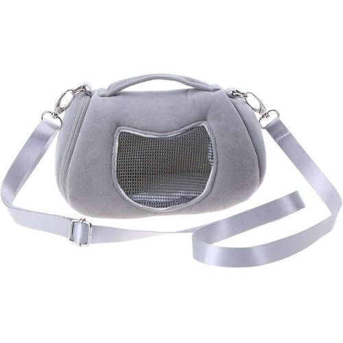 Sac de transport portable pour hamster ¿ Sac à dos de voyage respirant pour petits animaux comme les hérissons et les écureuils volants