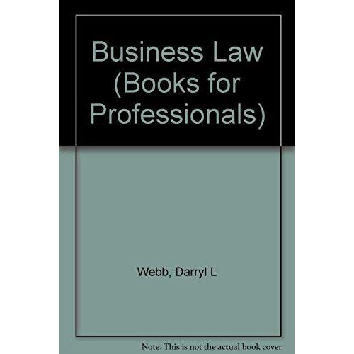 Business Law (Books For Professionals)