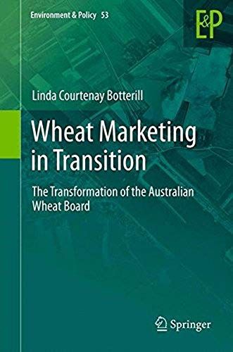 Wheat Marketing In Transition