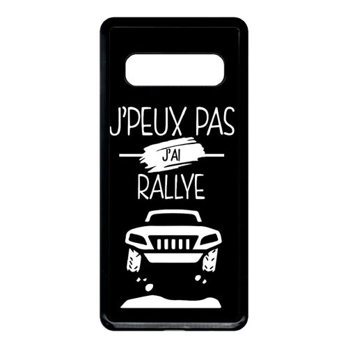 Coque Galaxy S10 - J Peux Pas J Ai Rallye 2 - Noir