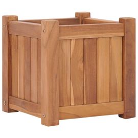 Vidaxl Lit Surélevé 30x30x30 Cm Bois De Teck Solide