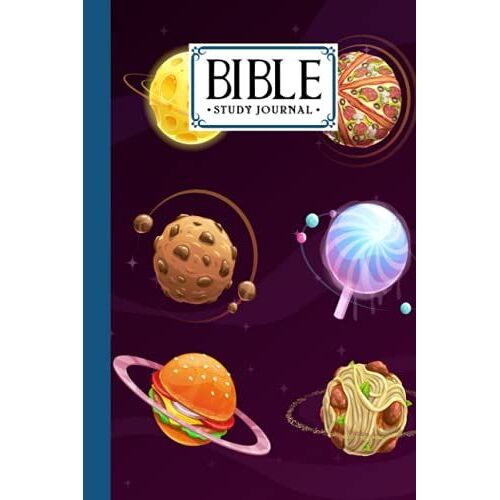 Bible Study Journal: Space Cover Bible Study Journal, A Christian Notebook And Workbook | 120 Pages, Size 6" X 9" Design By Armin Appel