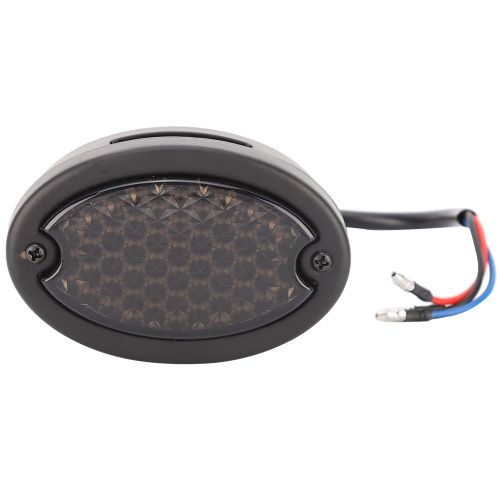Feu ArrièRe Led RéTro Pour Moto, Indicateur D'arrêT, Plaque D'immatriculation, Lentille FuméE
