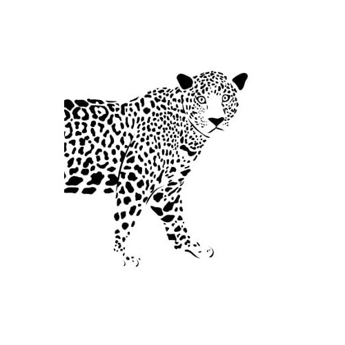 Notebook: Leopard By Gab - 5 X 8 Inches - 100 Pages Lined - Paperback