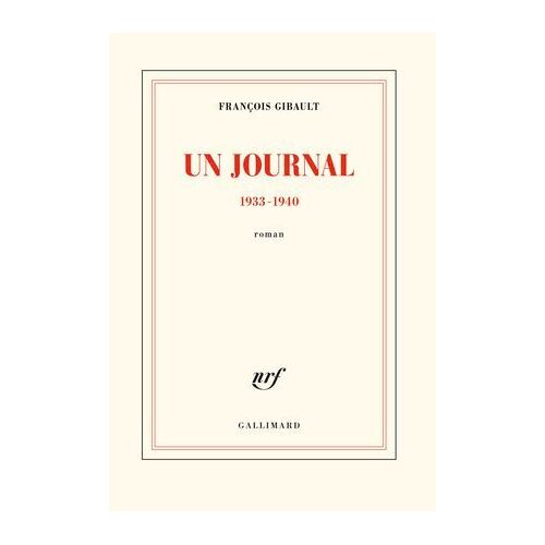 Un Journal (1933-1940)