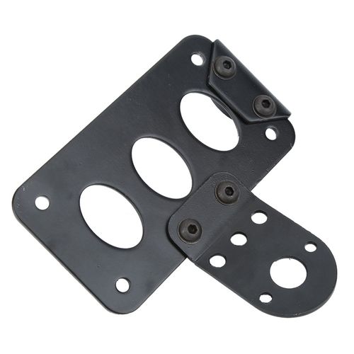 Support De Feu ArrièRe Universel RéTro Pour Moto, Support De Cadre De Plaque D'immatriculation # B