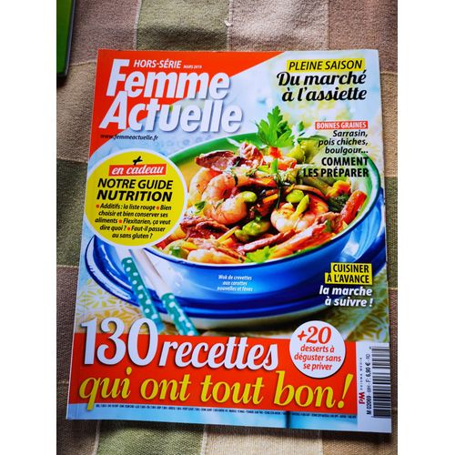 Femme Actuelle Hors Série 3/2019 130 Recettes