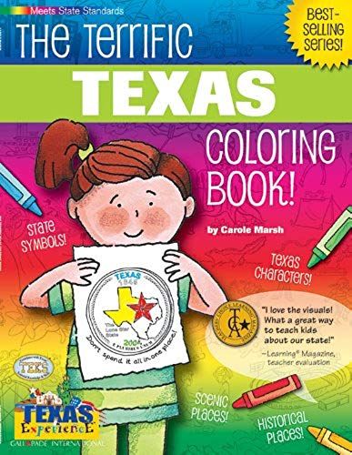 The Terrific Texas Coloring Book! (Texas Experience)