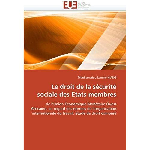 Le Droit De La Sécurité Sociale Des Etats Membres