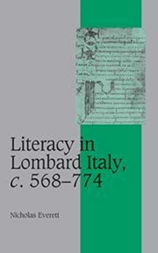 Literacy In Lombard Italy, C.568 774