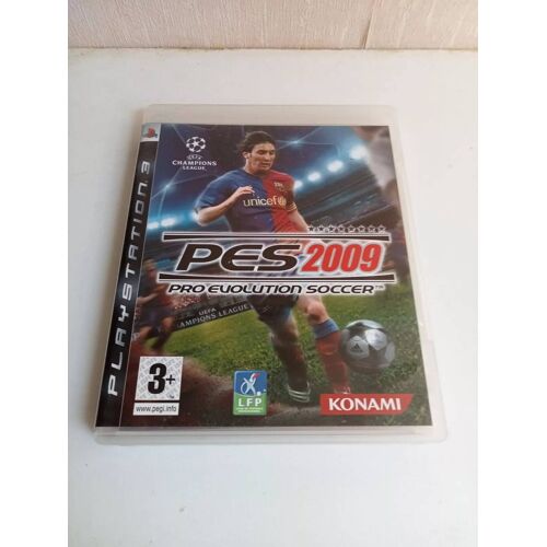 Pes2009 jeux sur ps3 avec notice