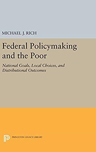 Federal Policymaking And The Poor