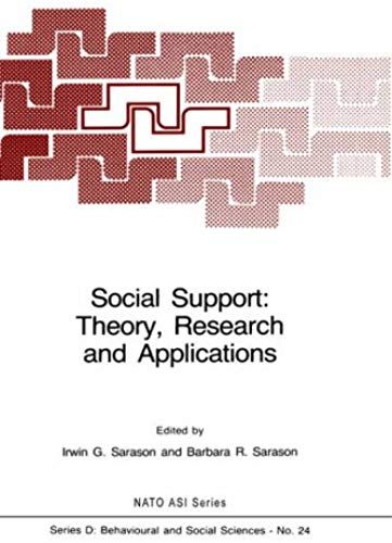 Social Support: Theory, Research And Applications