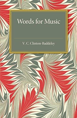 Words For Music