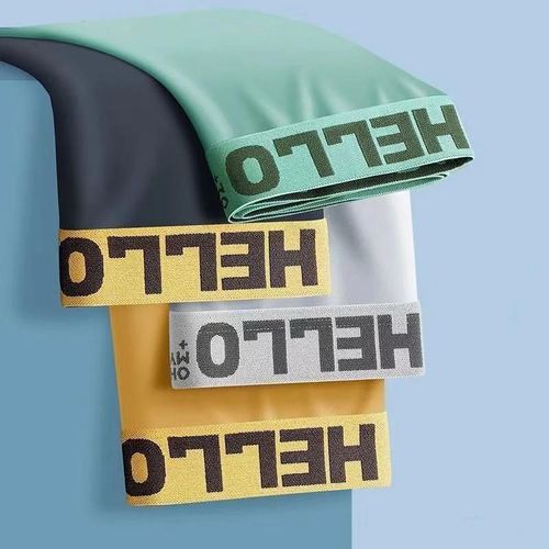 4 Pièces Boxer Shorts Hommes Glace Sous-Vêtements En Soie Hommes Caleçons Respirant Sexy Mince Culotte U Convexe Lingerie Vente En Gros Lots L-6xl.9921-5.4xl(80-90kg)