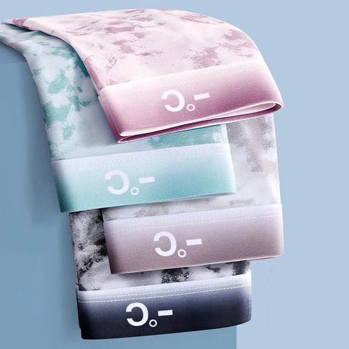 4 Pièces Boxer Shorts Hommes Glace Sous-Vêtements En Soie Cool Caleçons Respirant Sexy Mince Culotte U Convexe Lingerie Vente En Gros Lots L-6xl.5817-5.2xl