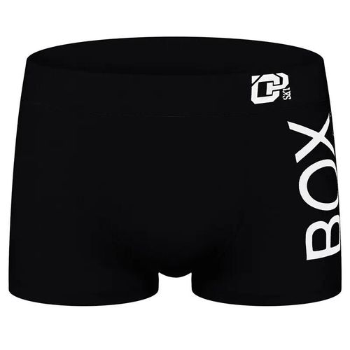1/2/3/4 Pièces Orlvs Hommes Boxer Sous-Vêtements Sexy Doux Longs Coton Doux Caleçons Hommes Culottes 3d Poche Shorts Sous Vêtements Pantalons Courts.1 Pcs Black.L