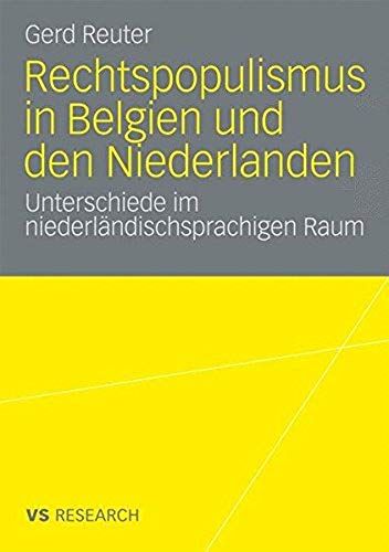 Rechtspopulismus In Belgien Und Den Niederlanden