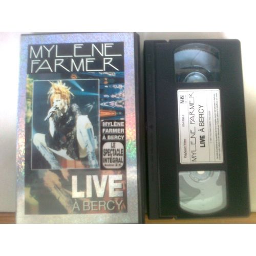 Cassette Vidéo Vhs - Mylène Farmer - Live A Bercy