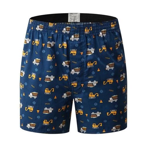1pc 100% Coton Sous-Vêtements Pour Hommes Doux Confortable Sous-Vêtements Pour Hommes Shorts Pour Hommes À La Maison Lâche Stretch.L 75-85kg.1pc