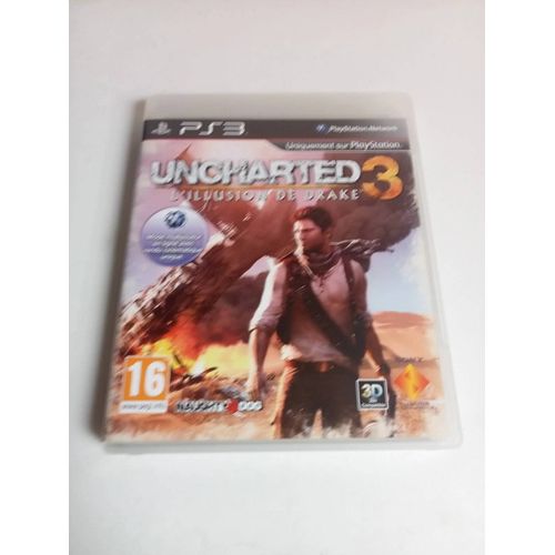 uncharted 3 jeux ps3 avec notice