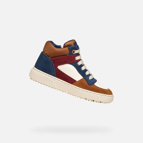 Chaussures Baskets Geox J Theleven Boy C Pour Enfant