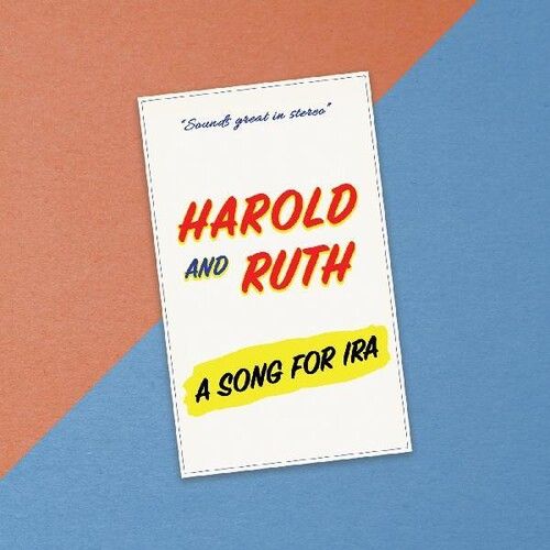 Harold & Ruth - A Song For Ira [Compact Discs]
