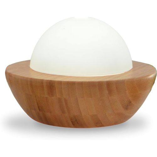 Diffuseur Huile Essentielle Belisia ¿ Diffuseur Ultrasonique Aromathérapie À Froid ¿ Diffuseur Électrique Parfum Maison - Matériaux Naturels Bambou Et Verre 
