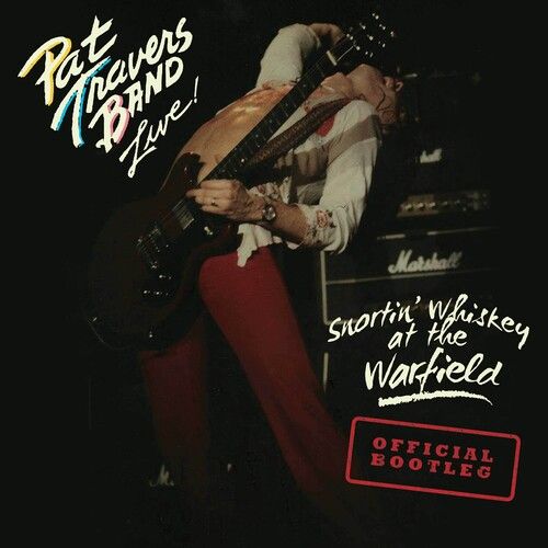 Pat Travers - Snortin' Whiskey At The Warfield - Red [Vinyl Lp] Colored Vinyl, Red