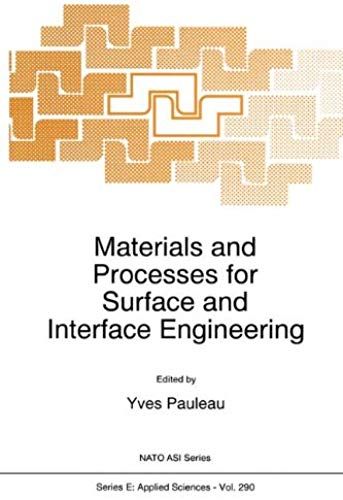 Materials And Processes For Surface And Interface Engineering