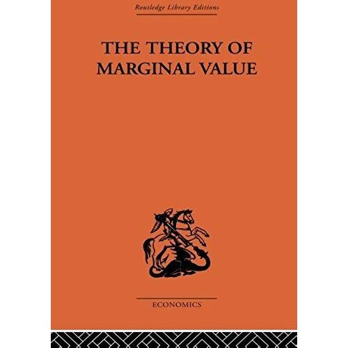 The Theory Of Marginal Value