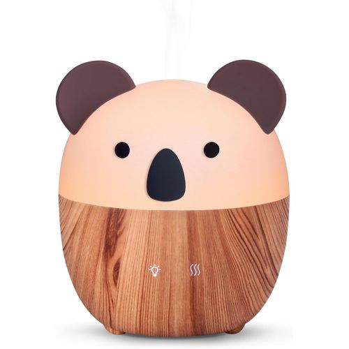 Jgd-Zen¿Arôme Diffuseur Huile Essentielle Woofie, Diffuseur Ultrasonique Aromathérapie À Froid, Électrique Usb, 2 Modes De Diffusion, Arrêt Automatique, Éclairage Led, Silencieux Et Compact 