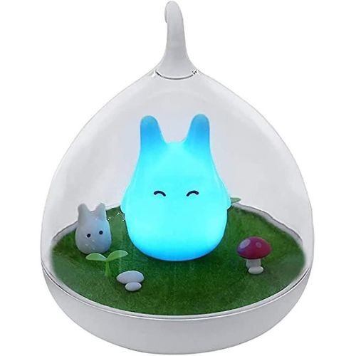 Adorable Veilleuse Totoro ¿ Capteur Tactile Rechargeable, Intensité Variable, Sans Danger Pour Les Enfants, Idéale Pour La Maison Et Le Camping