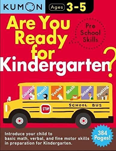 Kumon Are You Ready For Kindergarten Preschool Skills