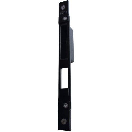 Gâche réglable pour serrure à larder Electa - 21 x 3 x 199 mm - noir ISEO CITY