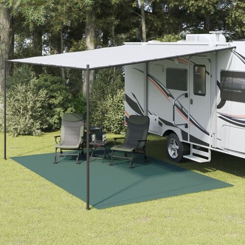 Vidaxl Tapis De Sol De Camping Vert 5x3 M