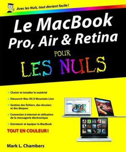 Macbook (Pro, Air Et Retina) Pour Les Nuls