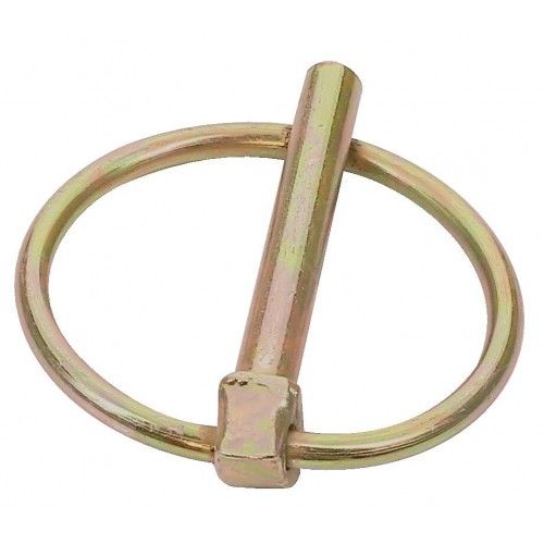 Goupilles clips acier zingué bichromaté avec anneau 42mm -boîte de 50 -10mm BRICOZOR