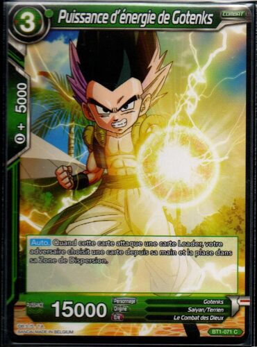 Bt01-071 Puissance D'énergie De Gotenks