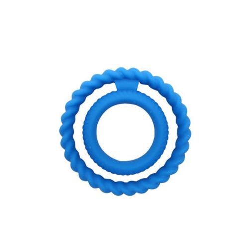 Dispositif De Masturbation Pour Pénis Masculin, Anneau Fin En Silicone, Double Anneau, Produits Pour Adultes Sexy Pour Prolonger L'exercice Du Pénis