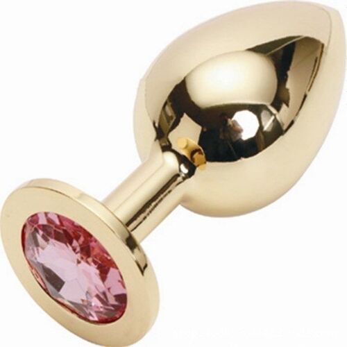 Plug Anal En Métal, Jouets Sexuels, En Acier Inoxydable, Lisse, Queue En Cristal, Bijoux, Entraîneur Pour Femmes/Hommes, Gode Anal, 1 Pièce