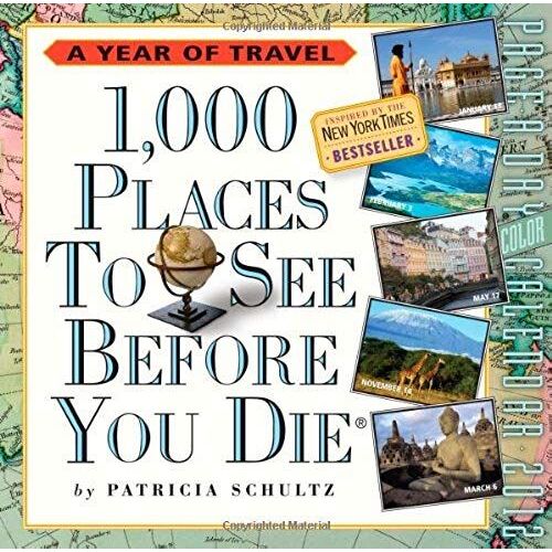 1,000 Places To See Before You Die 2012 Calendar (Page A Day Calendar)